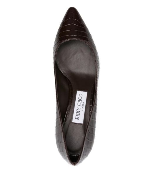 Jimmy Choo Brown With Heel