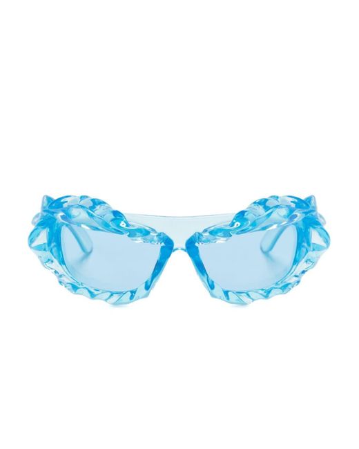 Gafas de sol con detalle retorcido OTTOLINGER de color Blue