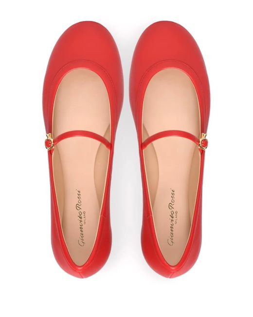 Gianvito Rossi Red Flats