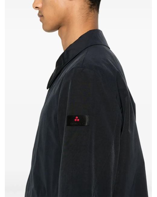 Peuterey Black Garretson Tl 03 Trench Coat for men