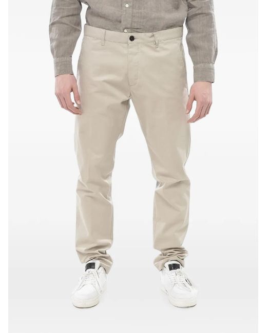 DSquared² Natural Cool Guy Cotton Trousers for men