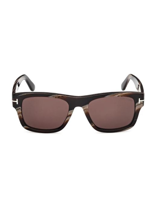Tom Ford Brown Square-Frame Sunglasses for men