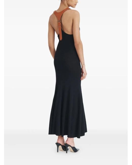 Monse Black Midikleid mit Racerback