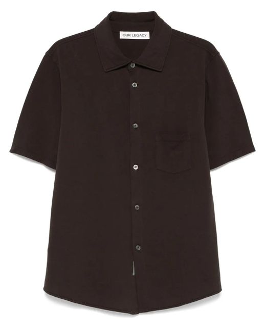 Our Legacy Black Analog Shirt for men