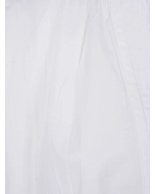 Liviana Conti White V-Neck Shirt