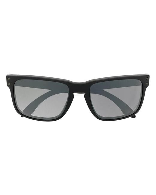 Oakley Gray Square-Frame Logo-Embellished Sunglasses for men