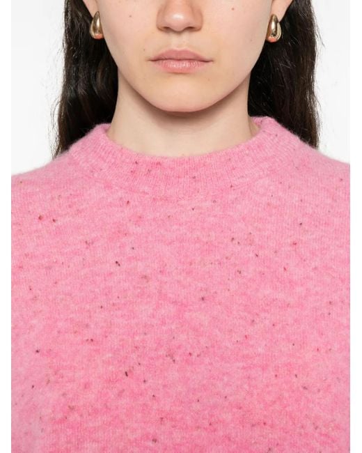 Pull Megan À Col Rond Mr. Mittens en coloris Pink