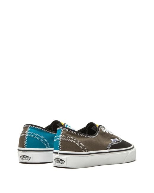 Vans Brown Authentic "Zig Zag" Sneakers
