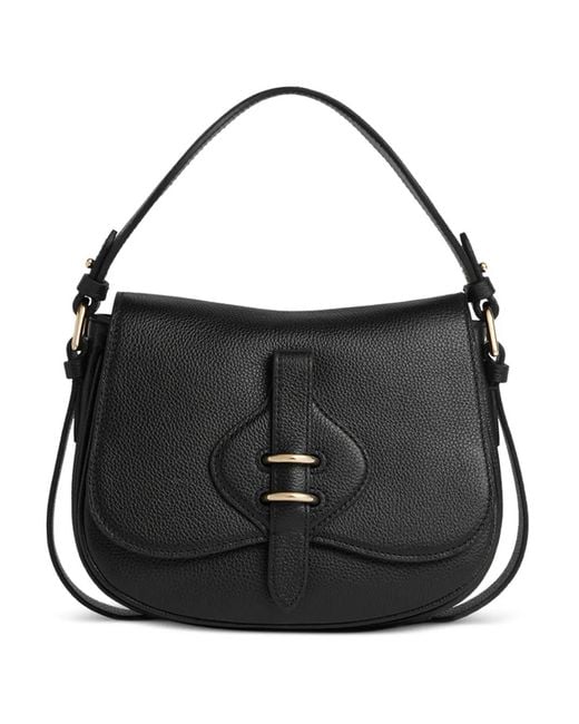 Coccinelle Mavery バックル ショルダーバッグ S Black