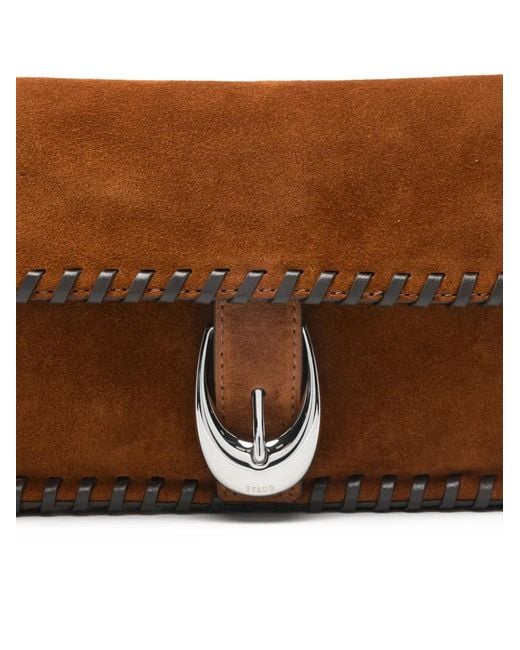 Staud Brown Harlow Schultertasche