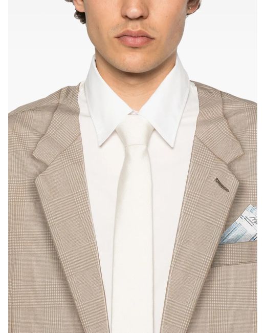 メンズ Moschino パネル スカート White