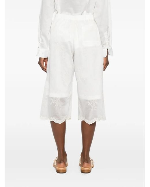 Our Legacy White Bermuda Frill