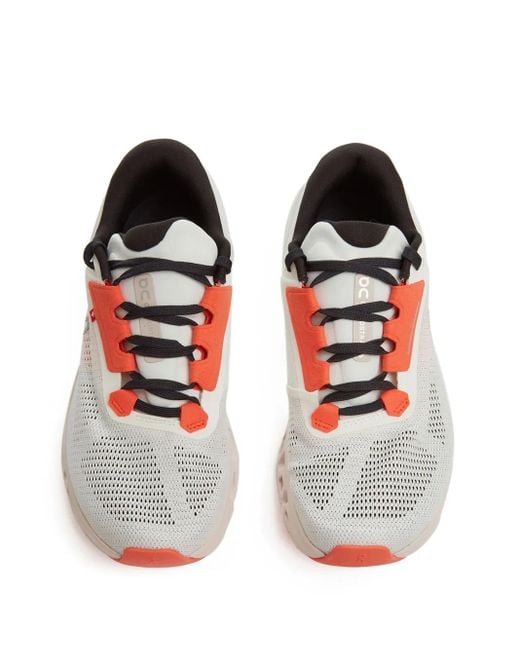 On Shoes Pink Cloudstratus 3 Sneakers