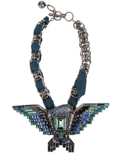 Collier Aigle Lanvin en coloris Blue