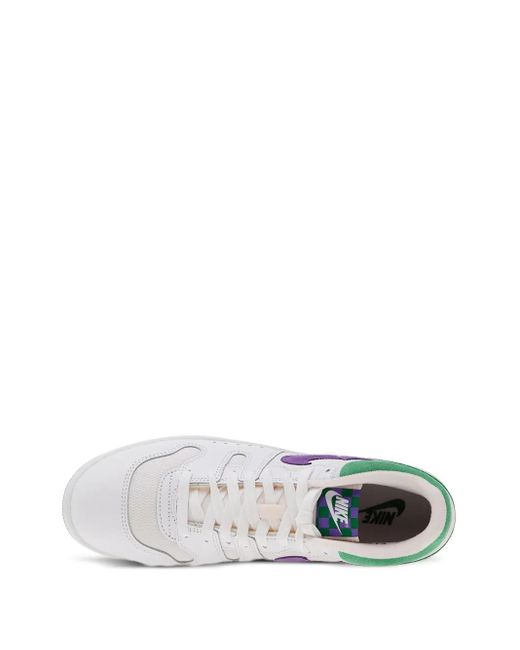 Nike White Attack Prm Panelled Sneakers