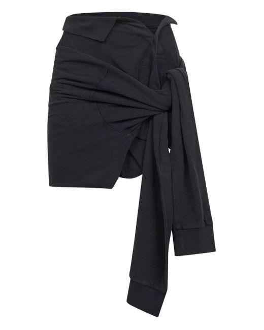 Balenciaga レディース ブラック ノット ポロスカート 【公式通販】