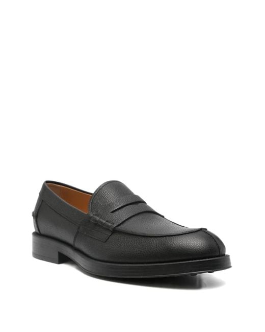 Tod's Black Flat Shoes for men