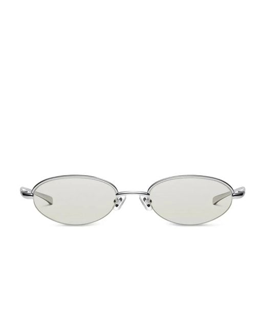 Gentle Monster Metallic Kota 02 (Grm) Oval-Frame Sunglasses