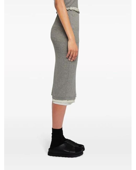 Jil Sander Gray Skirts
