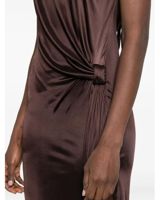 Elisabetta Franchi Purple Carpet Dress