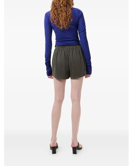 Our Legacy Gray Gored Shorts