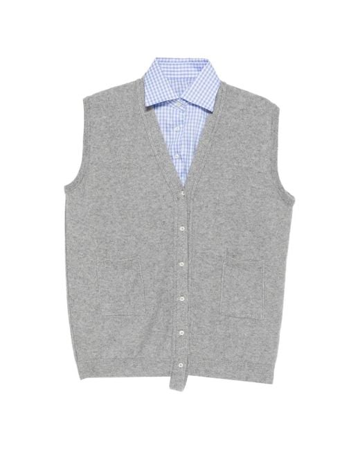 Chaleco Maddy Con Botones Jejia de color Gray