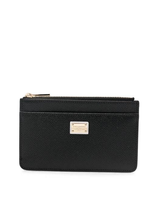Dolce & Gabbana Black Dauphine Wallet
