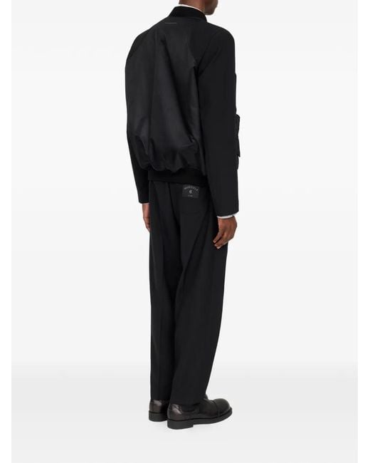 MM6 by Maison Margiela Black Mannequin Bomber Jacket for men