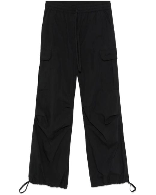 P.A.R.O.S.H. Black Cargo Trousers