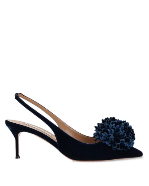Aquazzura Blue With Heel