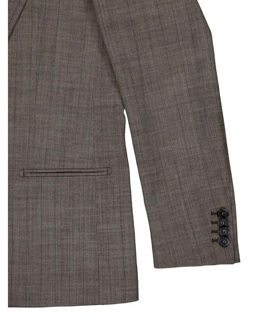 Stella McCartney Green Wool Single-Breasted Blazer