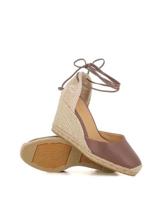 Castaner Natural Carina Wedge Espadrilles