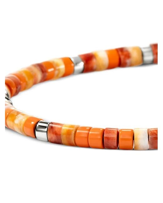 John Hardy Metallic Sterling Heishi Bead Bracelet