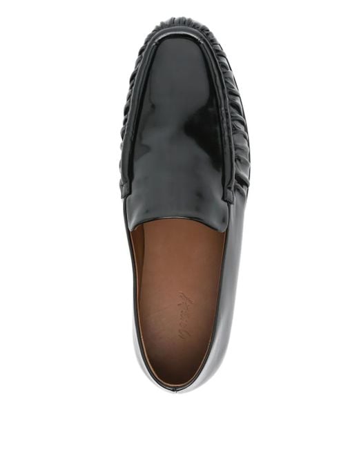 Marsèll Black Leather Loafers for men