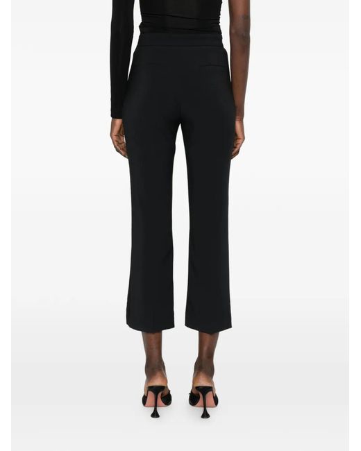 Elisabetta Franchi Black Polyester Pants