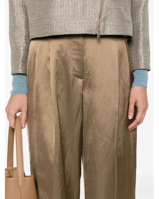 Iris Von Arnim Natural Lainie Trousers