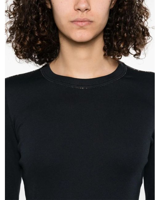 Fabiana Filippi ディアマンテ Tシャツ Black