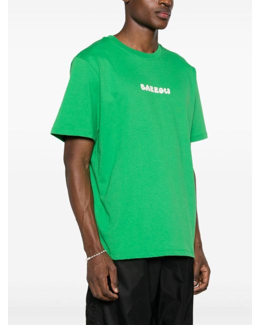Barrow T-Shirt mit Logo-Print in Green für Herren