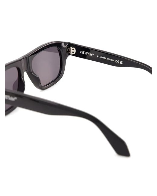 Off-White c/o Virgil Abloh Gray Providence Square-Frame Sunglasses