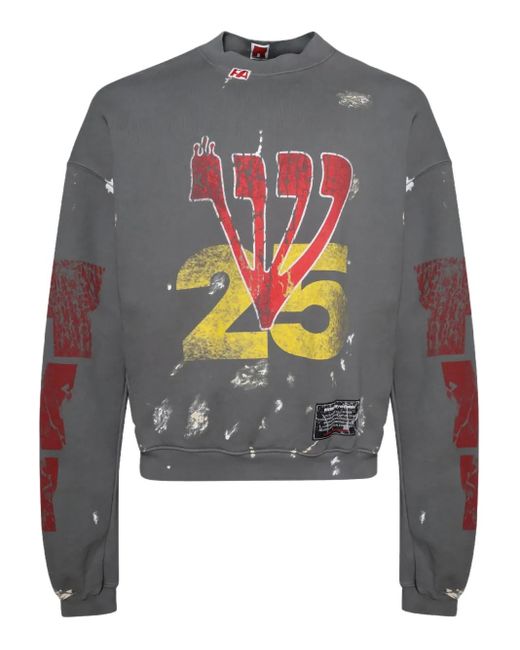 RRR123 Gray Love Stuff Sweatshirt for men
