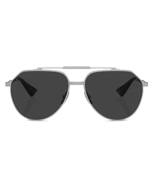 Dolce & Gabbana Gray Stefano Sunglasses for men