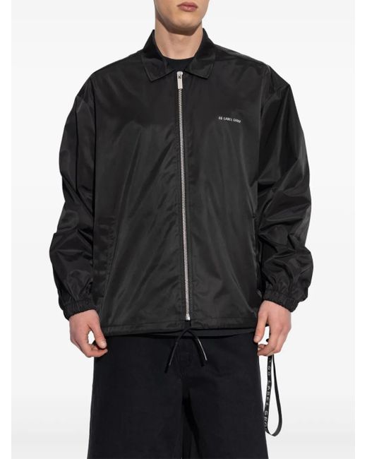 44 Label Group Tour Coach Jacket in Black for Men | Lyst