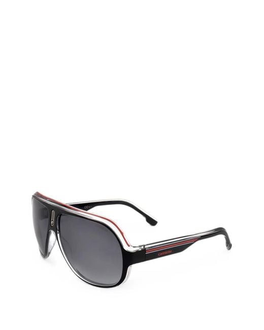 Carrera Black Speedway Pilot-Frame Sunglasses for men