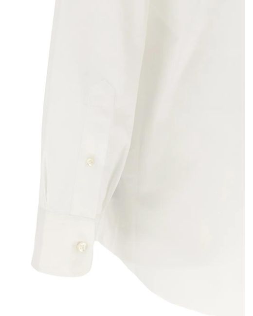 Maison Margiela White Cotton Shirt for men