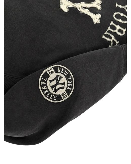 Champion Black X New York Yankees Logo-Patch Sweatshirt for men