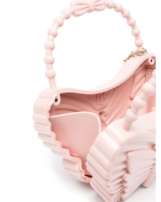 Bolso shopper con forma de mariposa de x forBitches Blumarine de color Pink