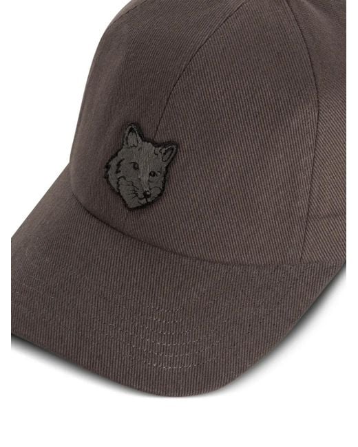 Maison Kitsuné Brown Fox Head Cap