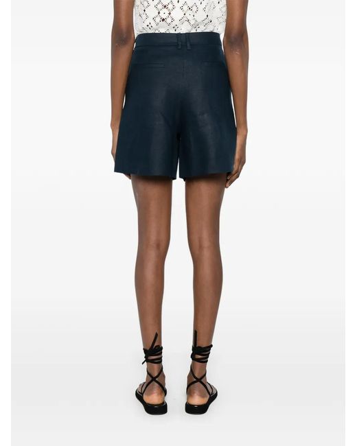 Bermudas Con Cremallera Max Mara de color Blue