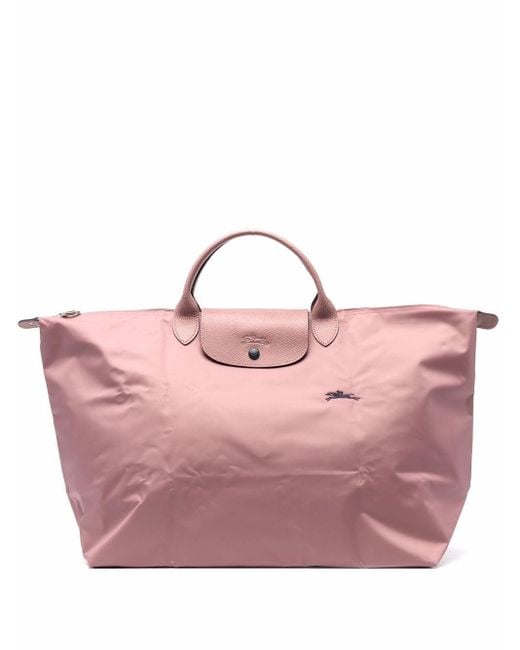 Bolso de viaje Le Pliage grande Longchamp de color Pink