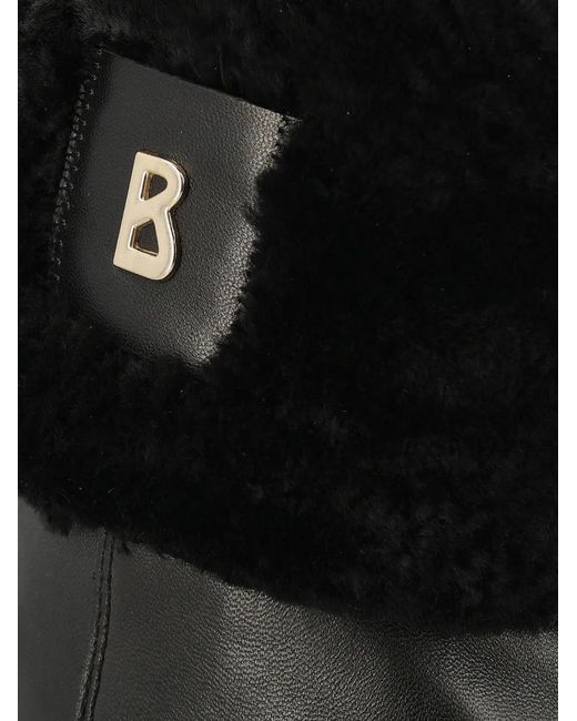 Bogner Black Turin 6 Logo-Plaque Ankle Boots